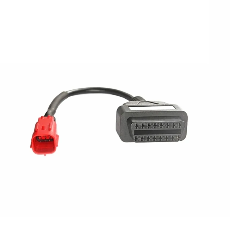 Herramienta de diagnóstico de motocicleta, Cable de enchufe de 4 y 6 pines para Honda de 4 y 6 pines a OBD2 de 16 pines