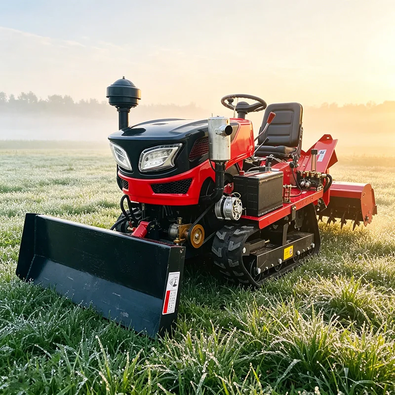 

Индивидуальные гусеничные тракторы, роторные культиваторы, микрокультиваторы и малые самоходные культиваторы для сельского хозяйства — хит продаж