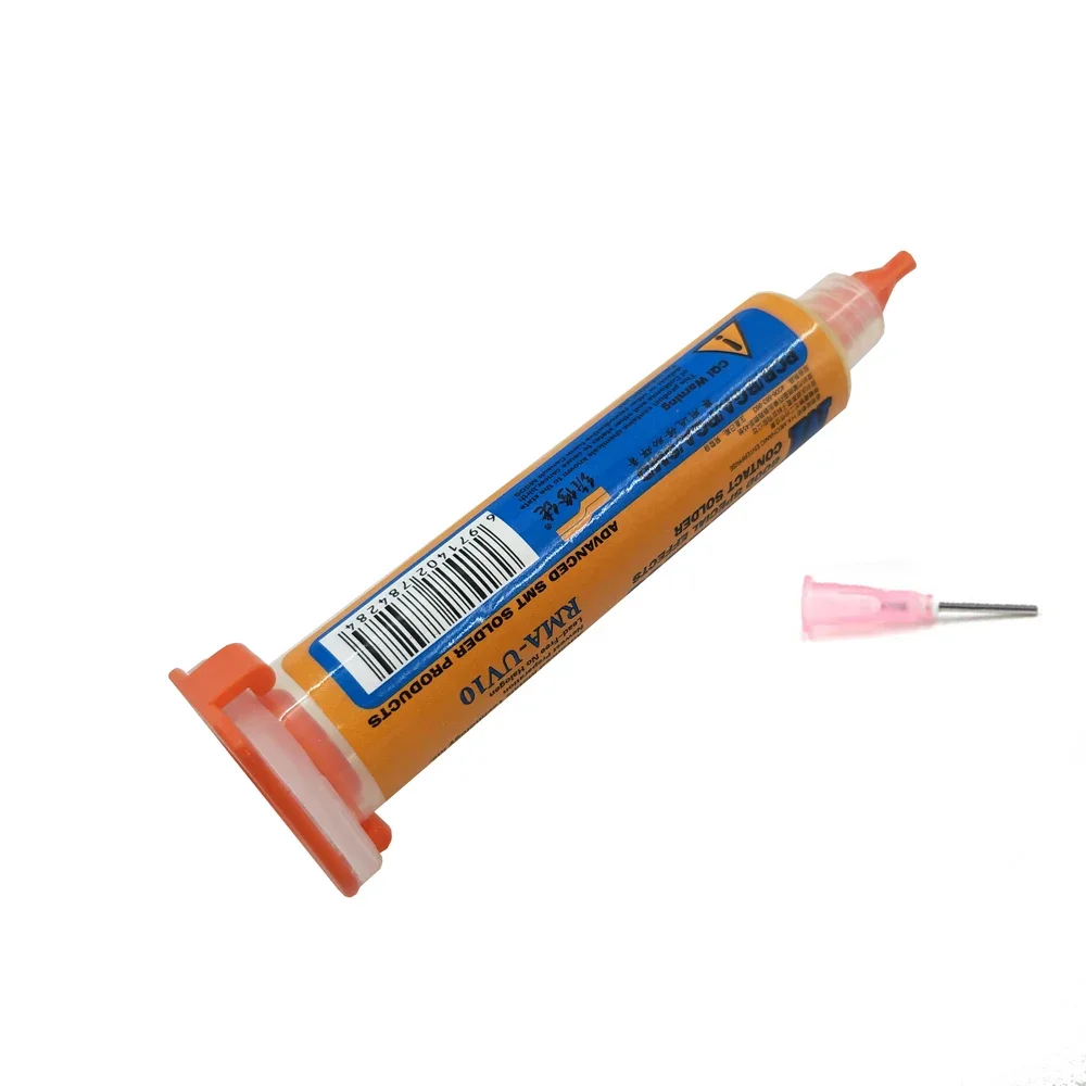 Mechanic RMA-UV10 10cc 5PCS Soldering Paste Flux For Soldering Iron BGA Solder Station Tin Cream  Electronics And Phone Repair