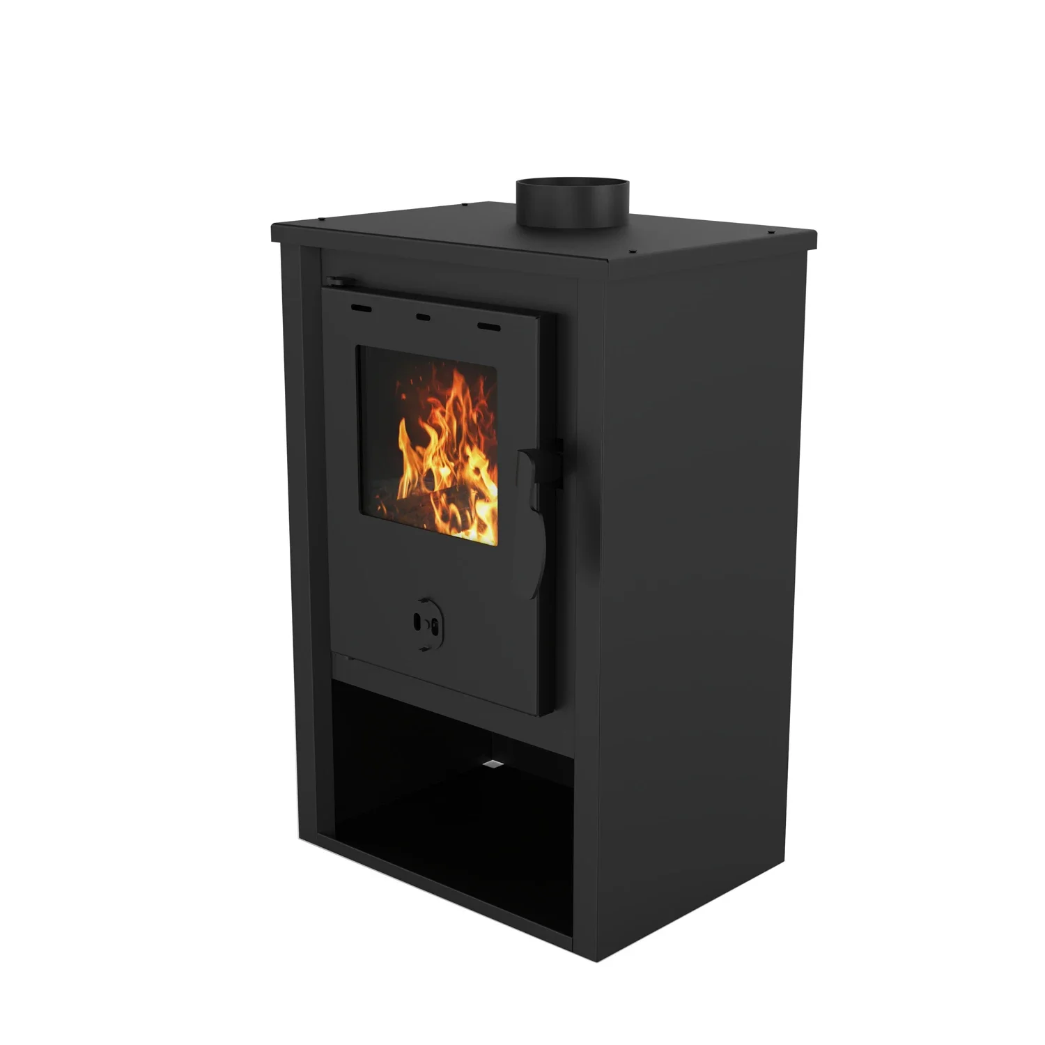 เครื่องทําความร้อนไม้ไร้ควันเตาเผาไม้เตาไม้ในร่มสําหรับขาย