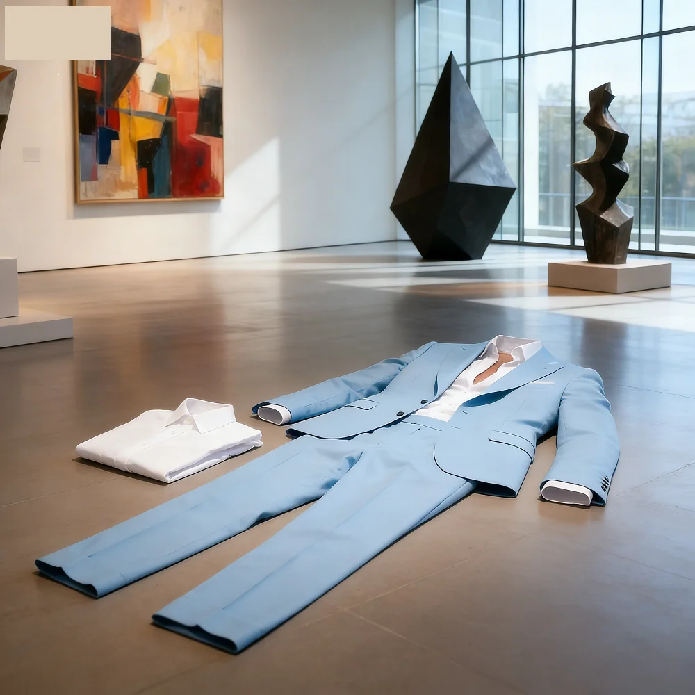 

Classic Slim Fit Men's Business Suit Notch Lapel 2-Piece Blazer And Pants Set for Wedding Prom Groomsmen Elegant Formal Wear