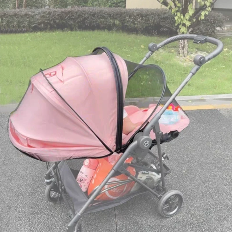 Stroller Mosquito Net For Cybex Mios 2/3 Melio 2/3/Carbon/Pro Priam 2/3/4 Platinum E-Priam Eezy S S+2 /Twist Coya Buggy Carrycot view 5