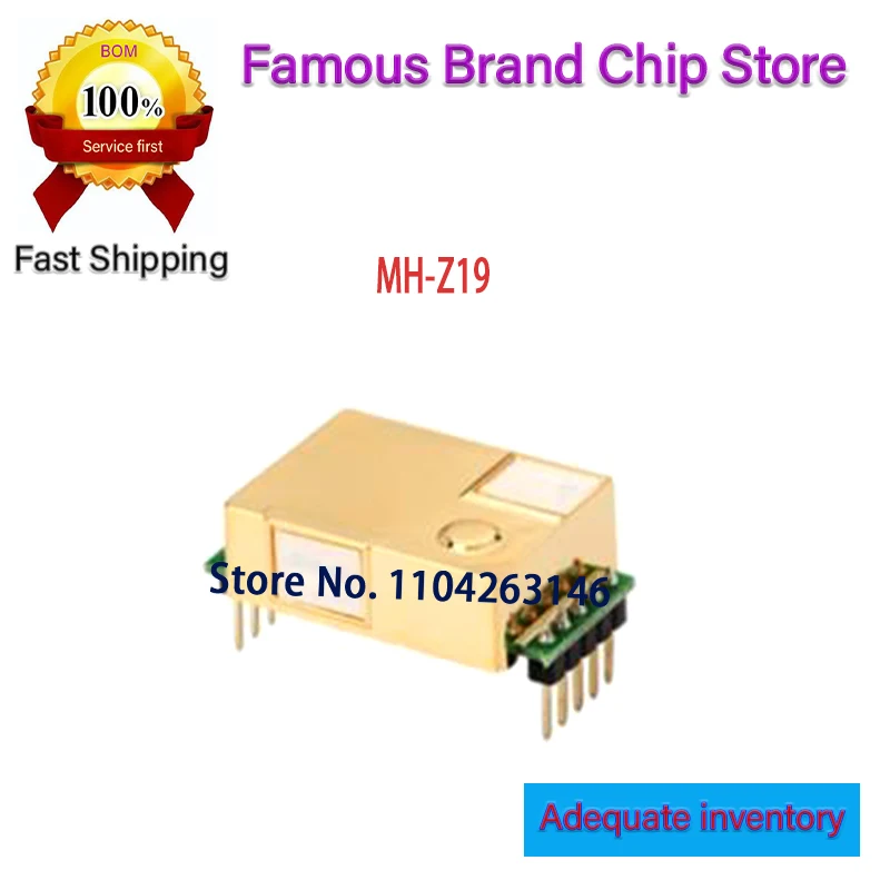 

1 шт./лот MH-Z19 инфракрасный датчик CO2 для монитора CO2 MH-Z19B MH-Z19C инфракрасный датчик углекислого газа CO2 0-5000ppm