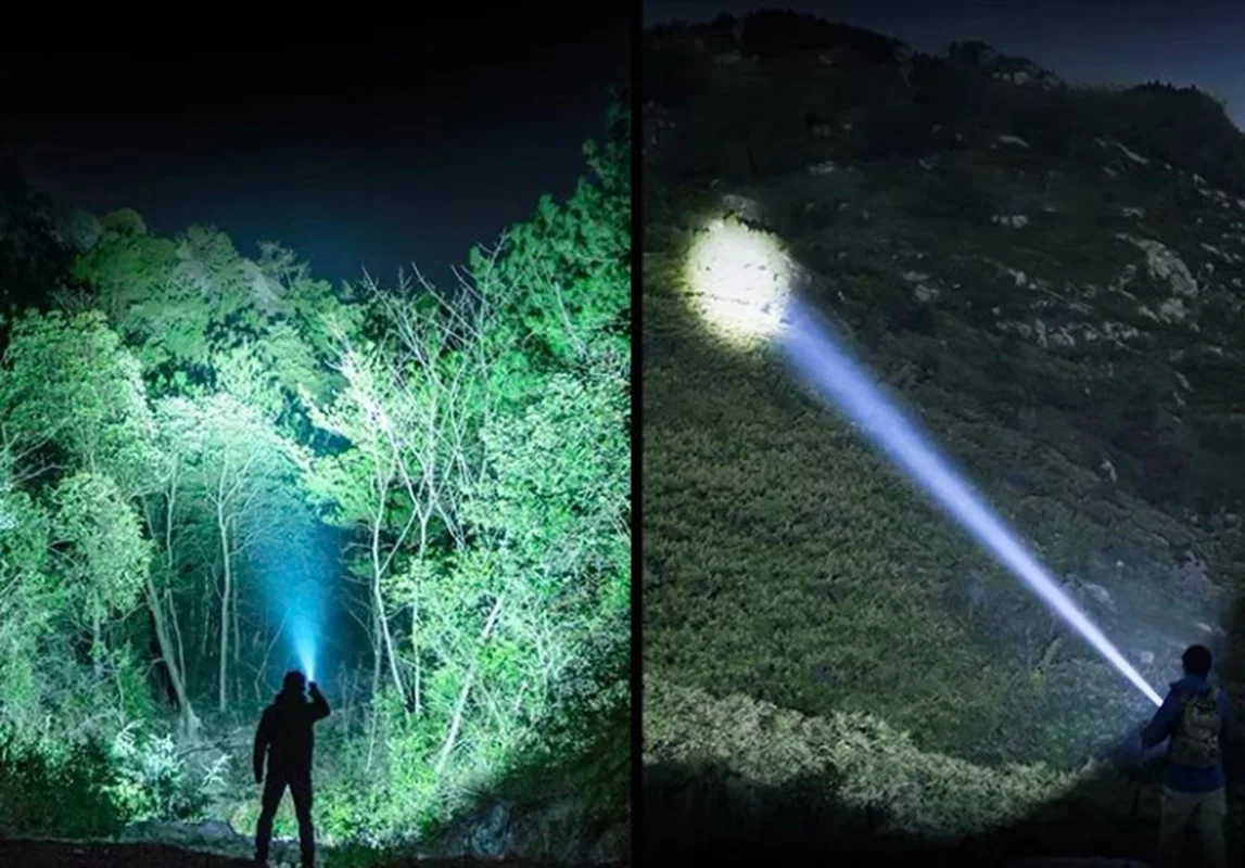 High Power Led Flashlight XHP360 Wick Super Powerful Torch Self Defence Tactical Lantern High Quality Flashlight for outdoors