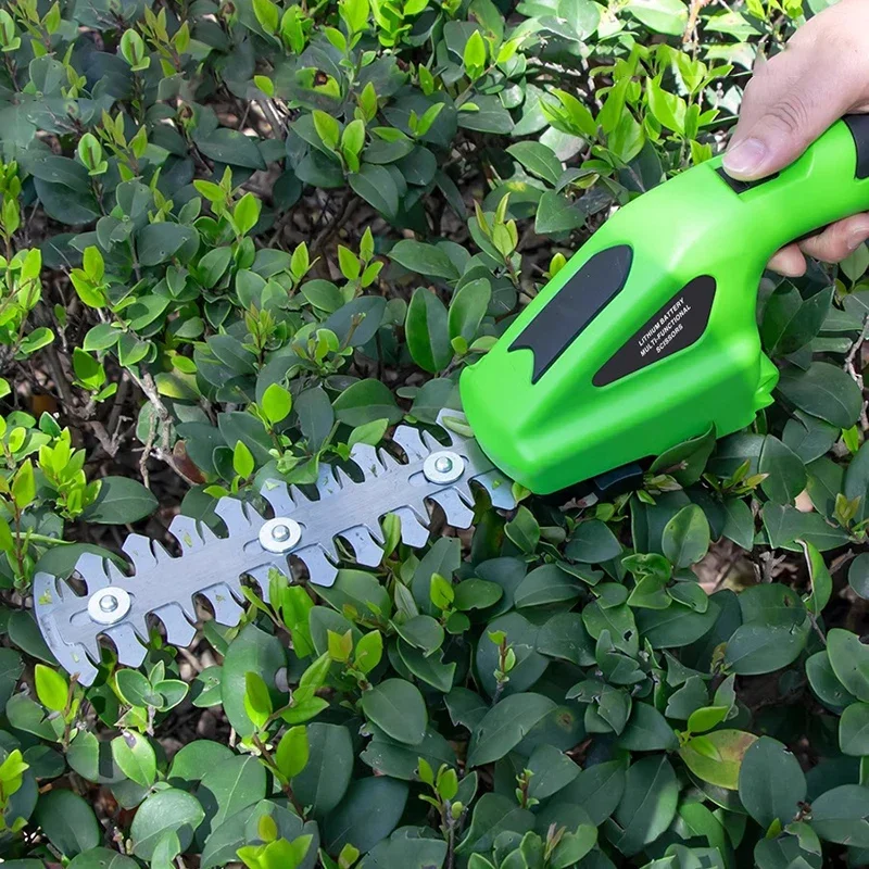 Rechargeable Brush Cutter Household Garden Small Lawn Mower Cordless Portable Grass Mowing Machine Mini Electric Garden Trimmer