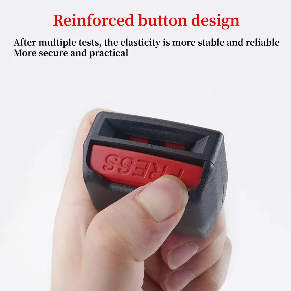 1/2 قطعة مقعد السيارة حزام كليب تمديد المكونات سلامة السيارة مقعد قفل مشبك حزام الأمان كليب موسع محول مقعد السيارة الطفل الملحقات #6