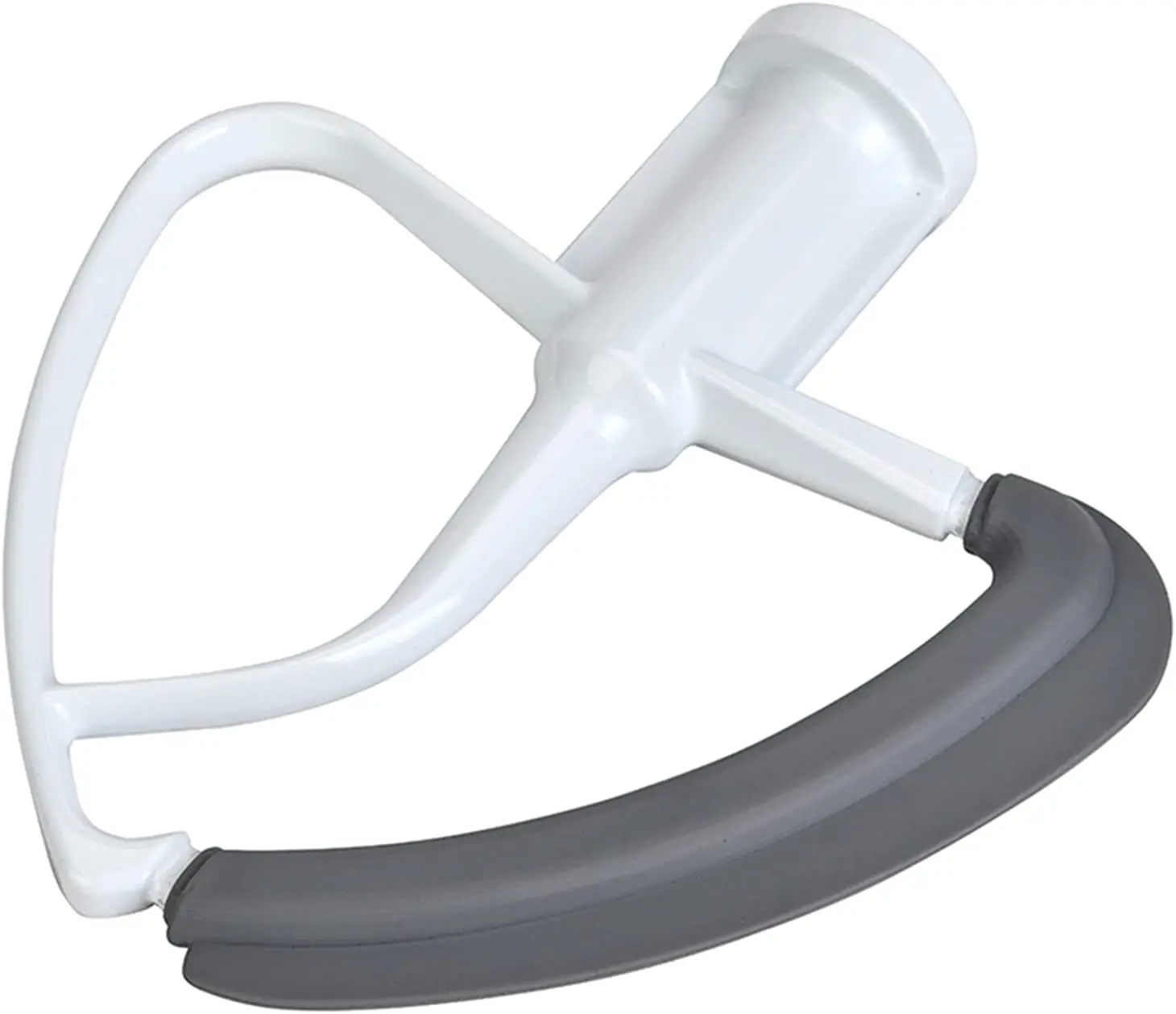 Flex Edge Beater Blade Bowl Scraper with Flexible Silicone Edges for KitchenAid 4.5-5 QT Tilt-Head Stand Mixer Accessories