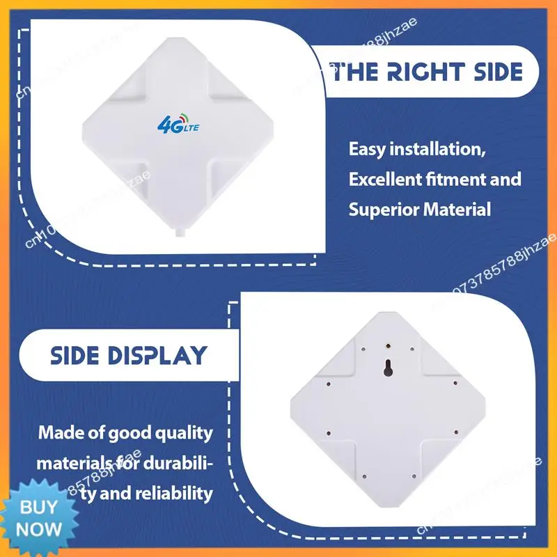 

A10R 4G LTE SMA Antenna 35Dbi High Gain Antenna Dual SMA Connector Signal Booster For Huawei ZTE Vodafone Hotspot Router