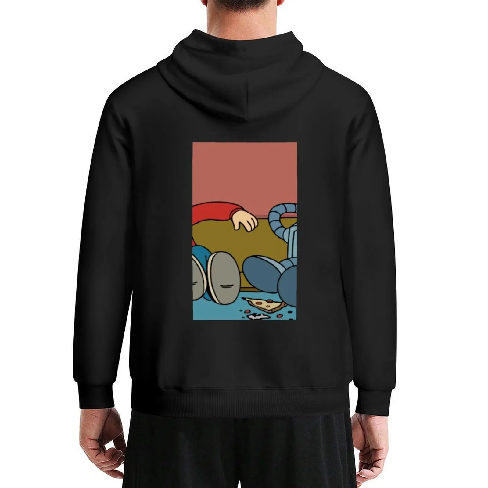 

Futurama Bender Fry Hoodie mens clothes mens designer clothes men's clothes men's winter sweater new hooded tee