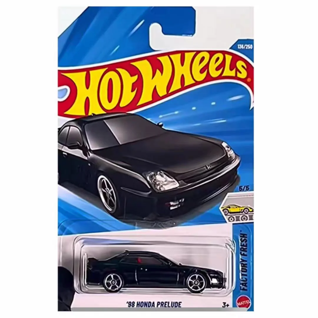 

2026-136 Коллекционная модель автомобиля Hot Wheels 98 Honda Prelude, масштаб 1/64, литая металлическая игрушка