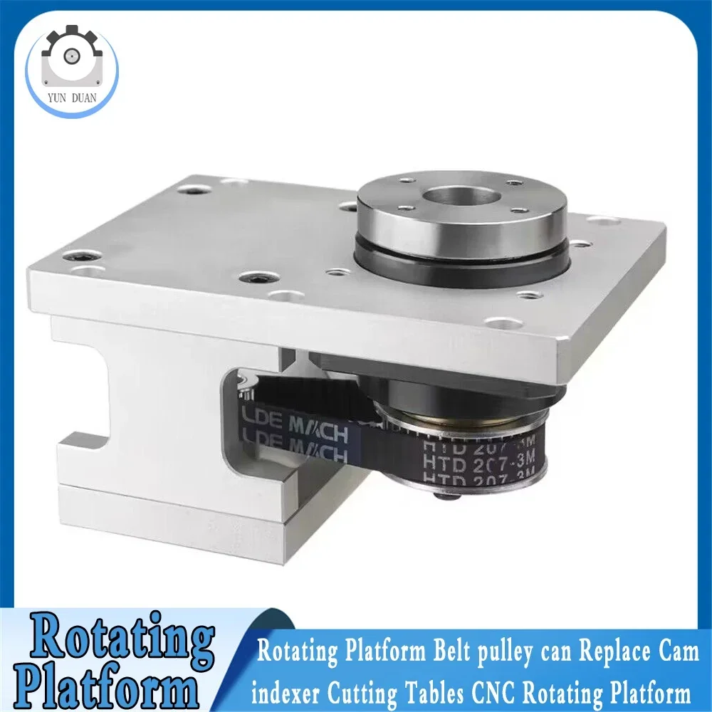 

Rotating Platform Cam indexer Cutting Tables Rotating 360 Degree Electric Rotary Table 4axis/5axis Stepper Servo Motor Kit