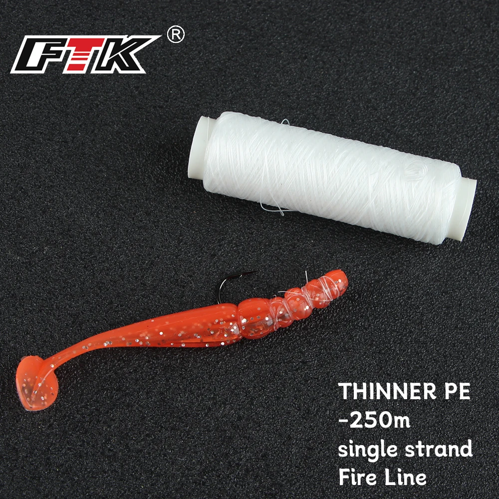 FTK Firewir Linea elastica 0,2 mm 250 m para pesca - imagen 4