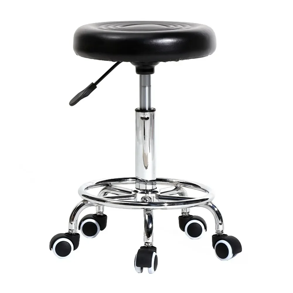 

Modern Bar Stool chairs High Chair Adjustable Rotating Chair Swivel Stool PU Leather Dining Chair With Backrest