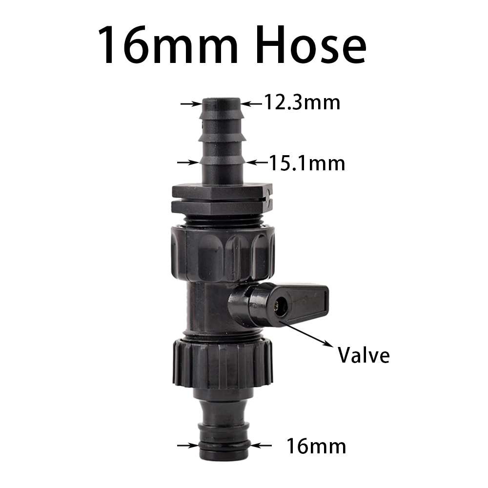 Kolczasty 1/2 3/4 Cal wąż zawór szybkie złącze 16mm 20mm 25mm wąż wody złącze 1 sztuk