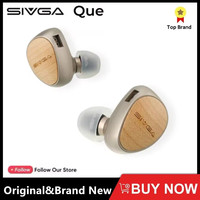 Sivga Que 10mm Beryllium Diaphragm Dynamic Driver In-Ear Earphone Maple Wood Face Covers Retro Headphones with 3.5mm 2Pin Cable
