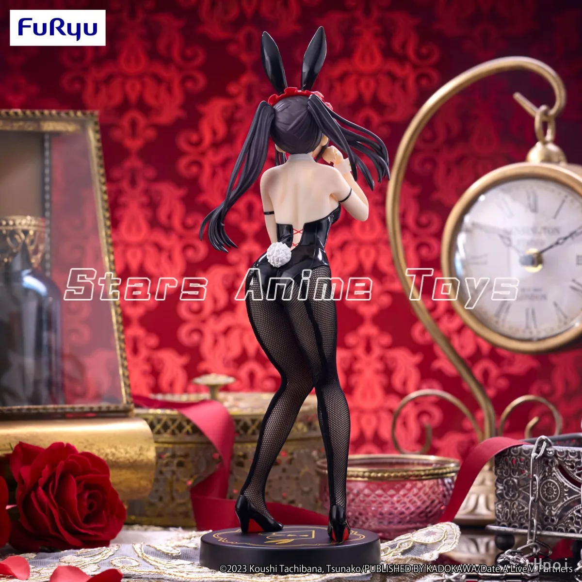 Originele FuRyu BiCute Bunnies Figuur DATUM ALIVE IV Kurumi Tokisaki Speelgoed Animatie Figuur Geschenken Collectie