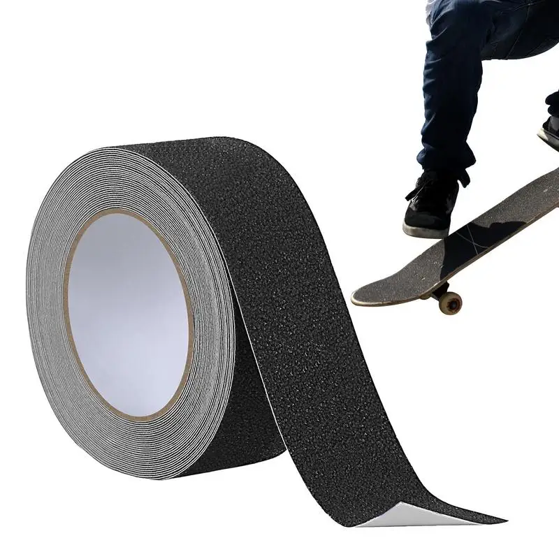 Anti Slip Tape Abrasion Resistant Anti-Slip Friction Tape Strong Long-Lasting Safety Grip Tape For Stairs Ramps Walkways Decks