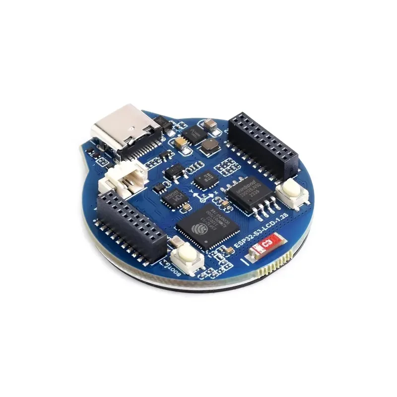ESP32-S3 LCD development board 1.28 inch IPS round GC9A01 display driver support WiFi/Bluetooth view 5
