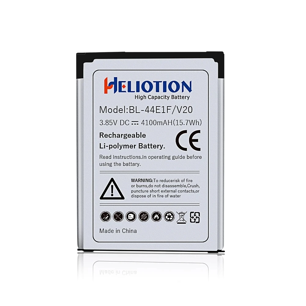 LG v20 Battery 4100mAh BL-44E1F Battery For V20 LG VS995 US996 LS997 H910 H918 LG stylus 3 High-capacity Extended Battery