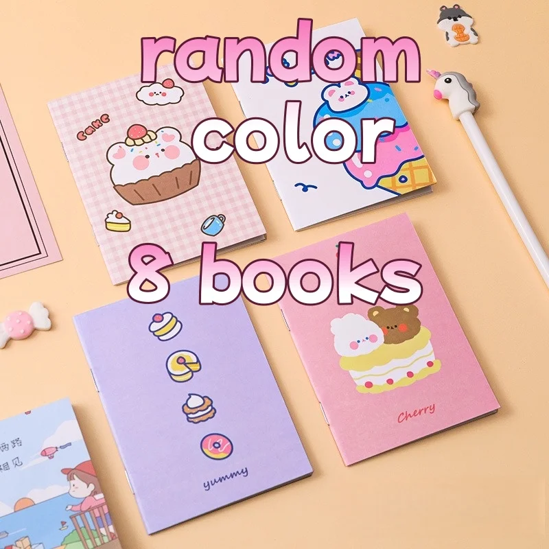 Leuke Capybara Mini Draagbaar Kladblok Kantooragenda Cartoon Klein Briefpapier Studentennotitieboekje Beloningscadeau voor kinderen