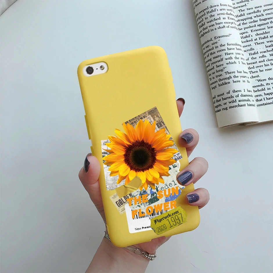 For iPhone 5 5S SE 2016 Case for iPhone 5 S Cover Silicon Cute Painted Case for iphone SE Cover Bumper for iphone 5S Phone Shell