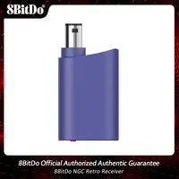 Adaptador receptor Retro 8BitDo NGC para Nintendo GameCube Windows 10, 11, Compatible con el controlador de juego Xbox One Series Wii U