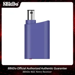 8BitDo NGC Retro Receiver Adapter For Nintendo GameCube Windows 10, 11, Compatible with Xbox One Series Wii U Game Controller 