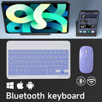 Wireless Keyboard For iOS Android Windows Bluetooth Teclado For Xiaomi Huawei Samsung Tablet Spanish French Arabic Russia Hebrew