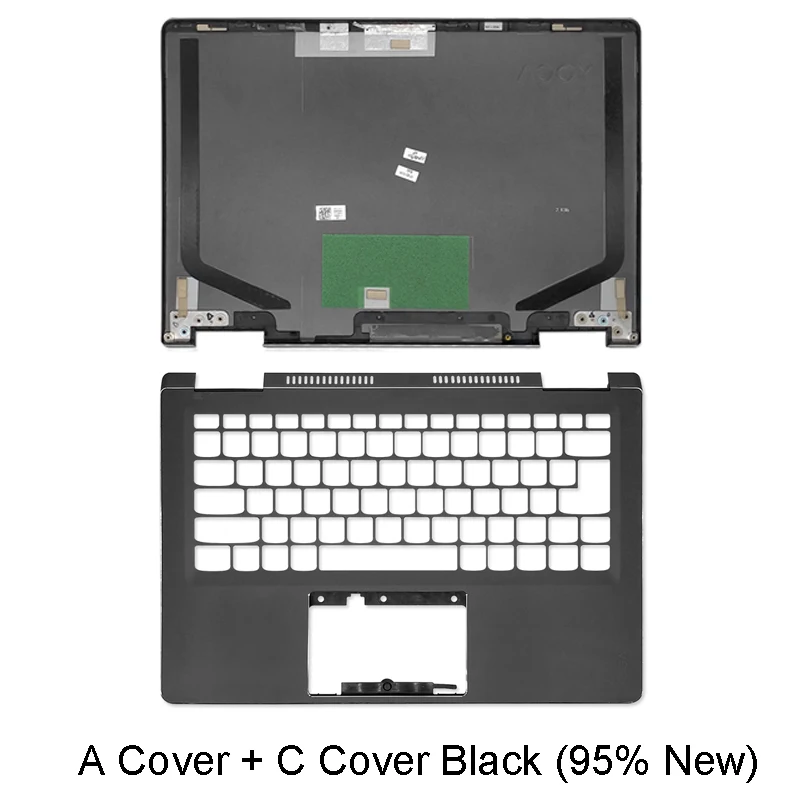 95% nueva cubierta de la Base inferior para Lenovo Yoga 710-14 710-14IKB 710-14ISK cubierta trasera LCD para portátil cubierta superior reposamanos con teclado