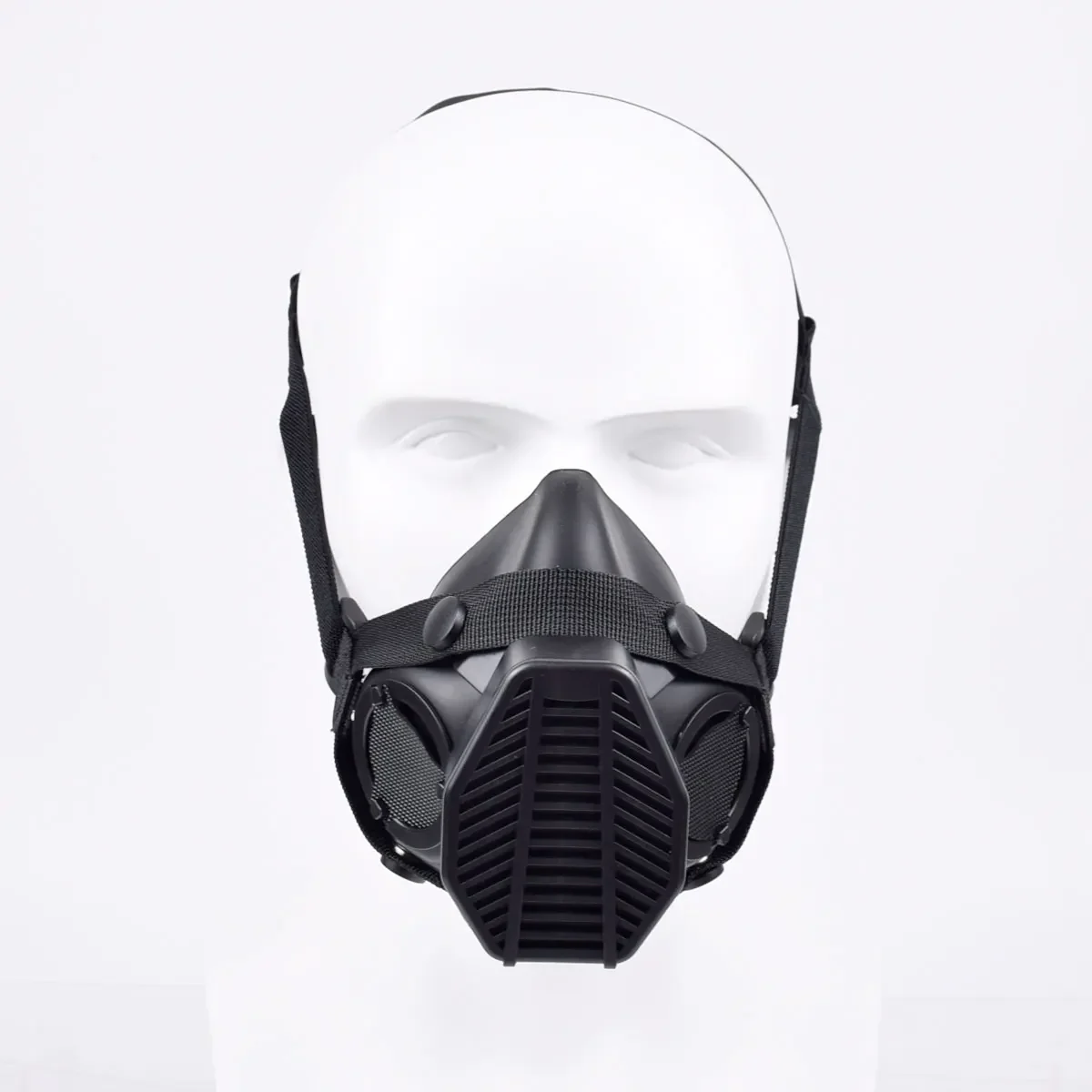 SOTR-Demi-Masque de Résubdivision avec Filtre Anti-Poussière, Accessoires de Tir et de Paintball pour Jeux de Guerre