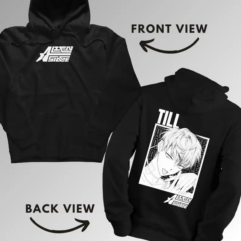 Till Alien Stage Unisex Hoodie Vintage Streetwear Hooded  Fanmerch ALNST Merchandise Anime Gift Apparel Anime Tee Fanmade