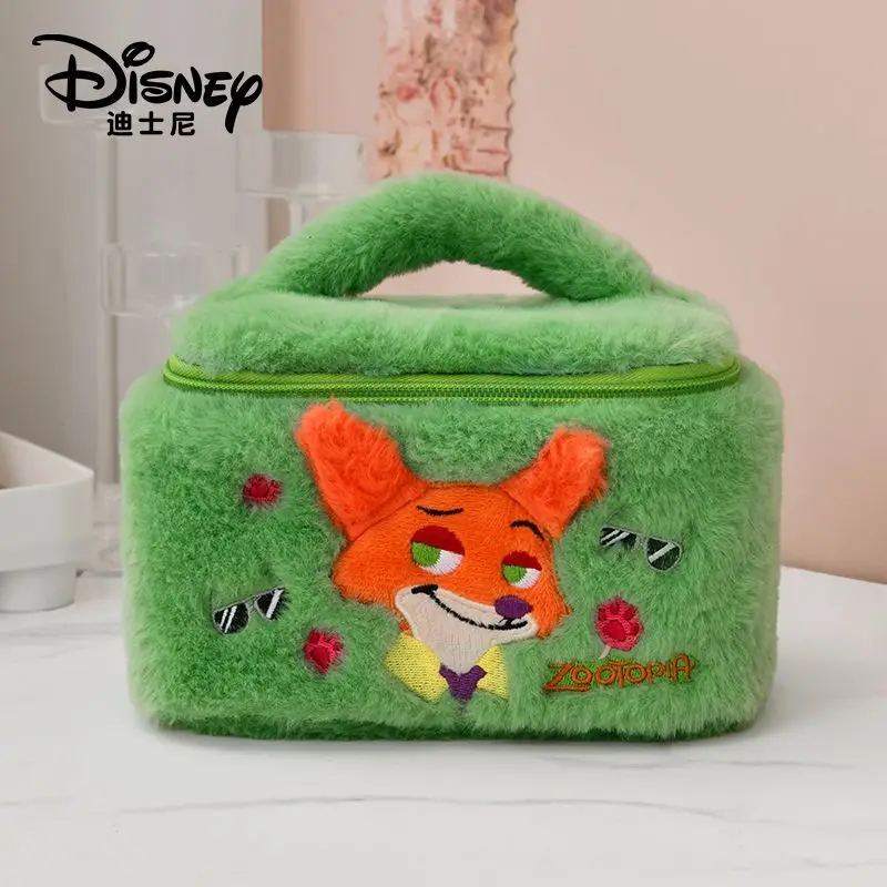 Disney ZooTopia mignon Judy Hopps trousse de maquillage dessin animé fermeture éclair point sac de rangement Lotso grande capacité voyage trousse de toilette fille cadeau