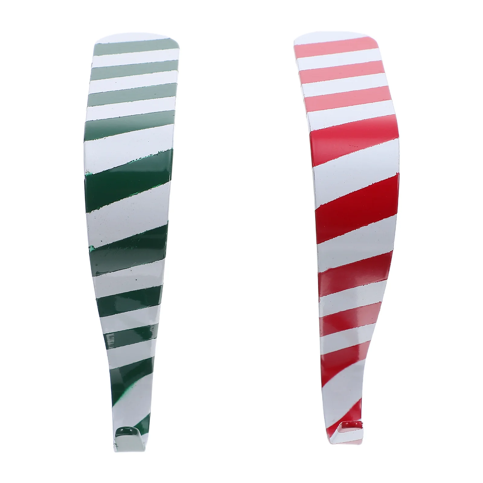 

2Pcs Fireplace Stocking Holders Mantel Hooks Christmas Decoration Metal Hangers Easy Install Remove Year Round Use