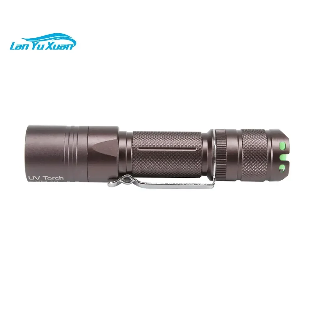 

YUSHI VM10 Ultraviolet Flaw Detector Torch UV Black Light NICHIA Lamp Beads Pure UV-A Light Source 365nm High Power Output