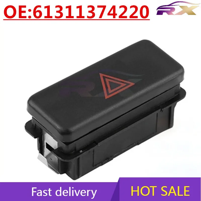 NEW:61311374220 Suitable For BMW 3 Series Emergency Warning Light Switch Emergency Light Switch Alarm Switch