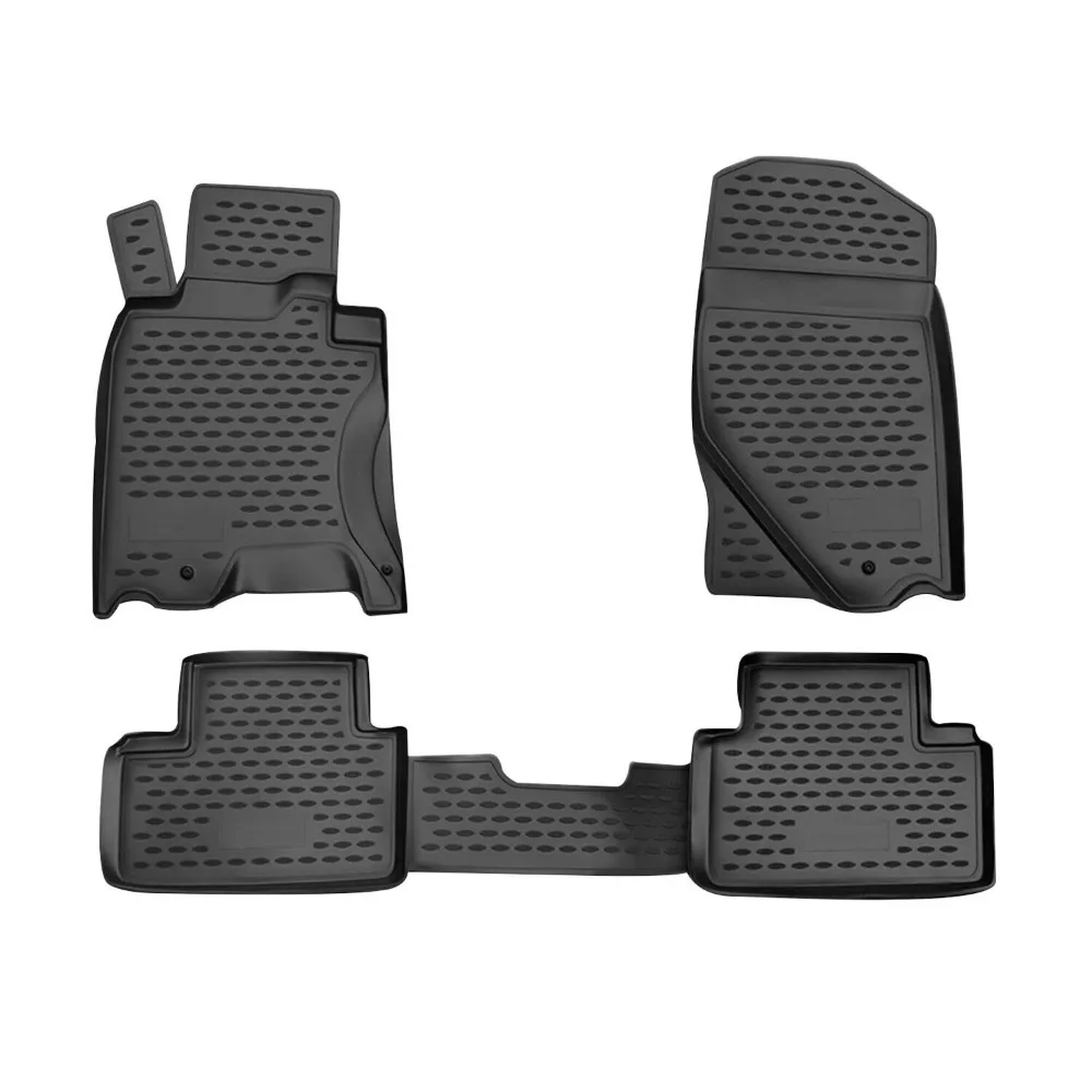 

Floor Mats Liner for Infiniti G35 G35X 2007-2008 Black TPE All-Weather 4Pcs United States