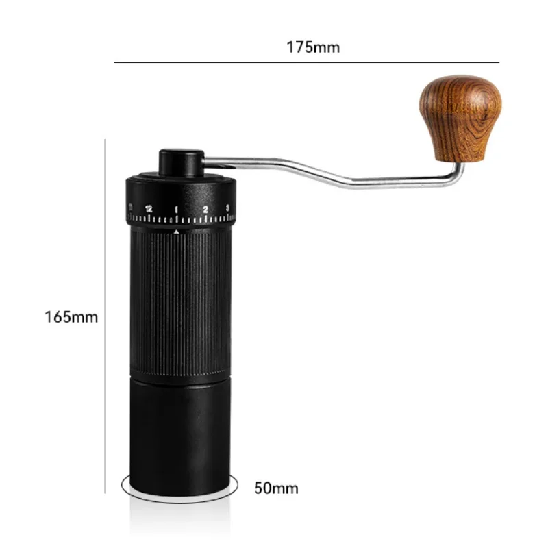 New 420 Stainless Steel External Adjustment Manual Coffee Grinder