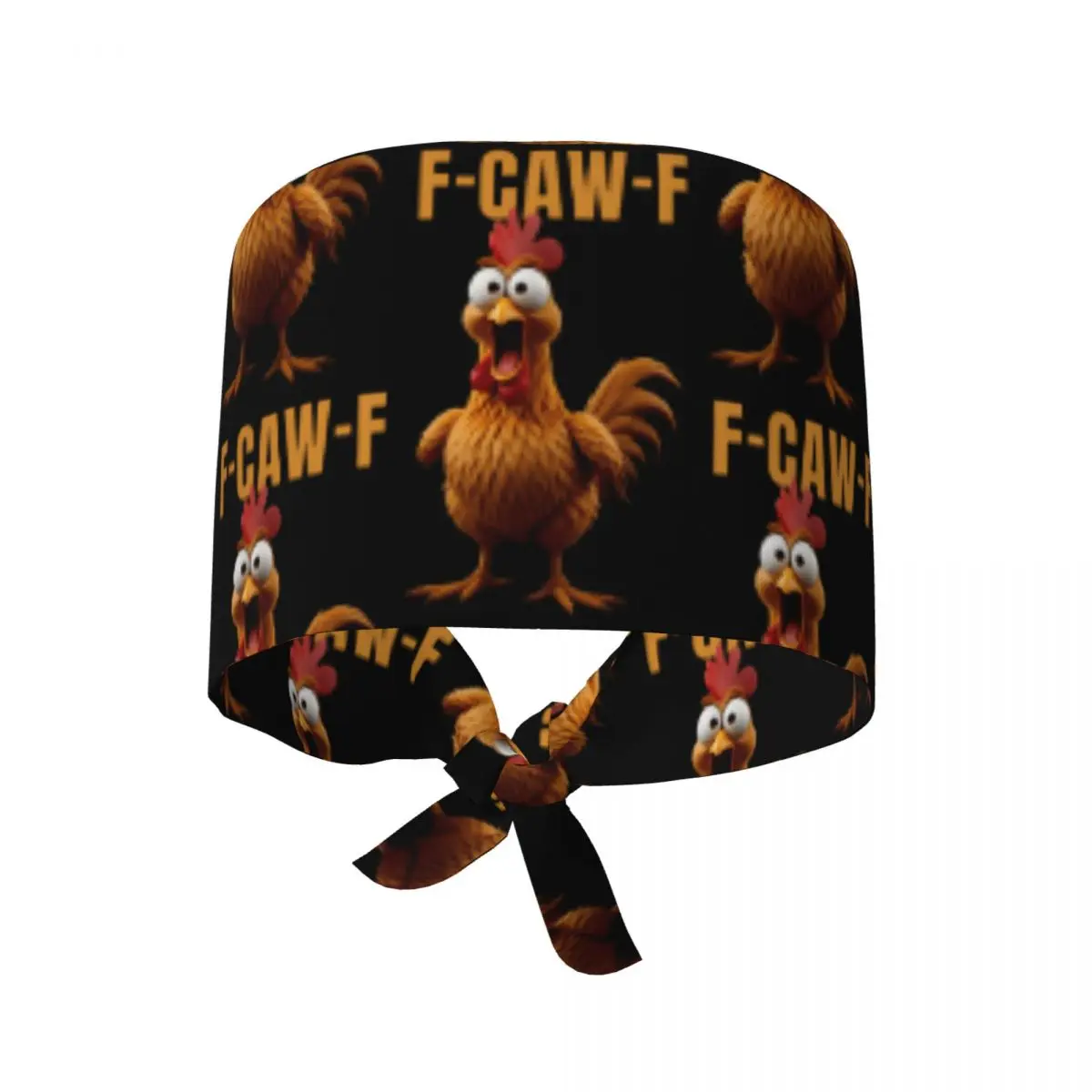 Chapeau de gommage de travail F Caw F, chapeau d'infirmière de poulet unisexe pour femmes, chapeau médical à la mode, casquettes de travail respirantes pour cheveux longs