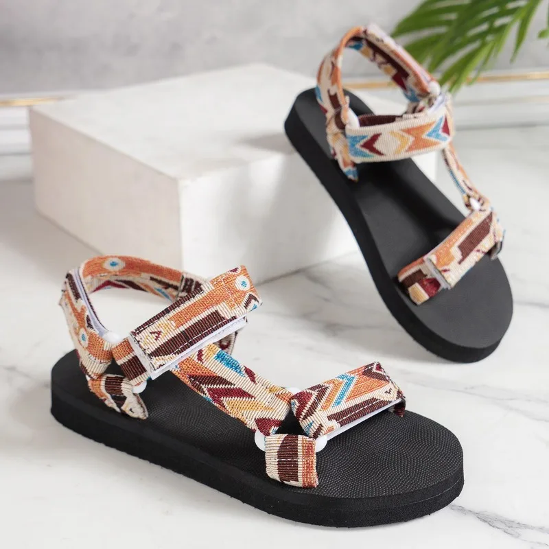 

Summer Platform Shoes Ladies Casual Beach Shoes Lightweight Anti-Slip Sandals Women's Comfort Sandalias Mujer Shoes for Woman