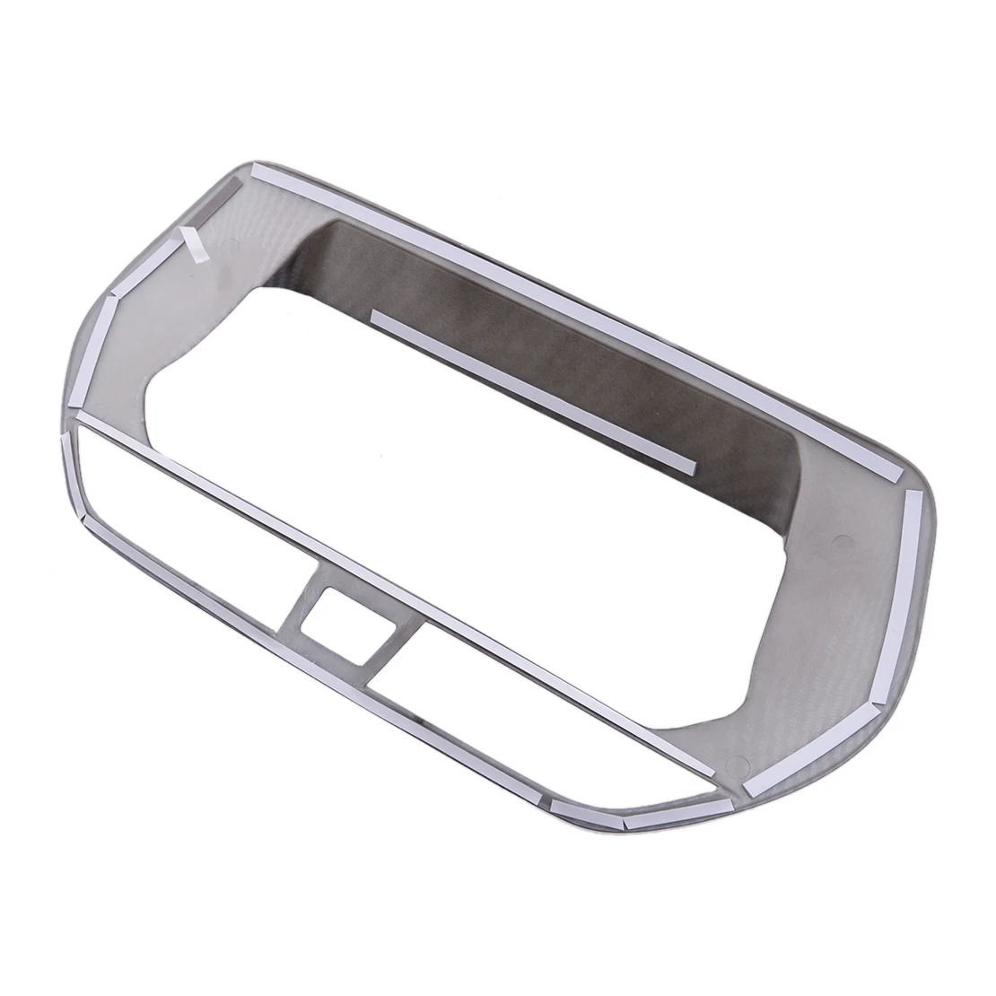 Compartimento Central delantero de coche, cubierta de marco de navegación, moldura decorativa, textura de fibra de carbono ABS, apto para Nissan Teana Altima 2019 2020