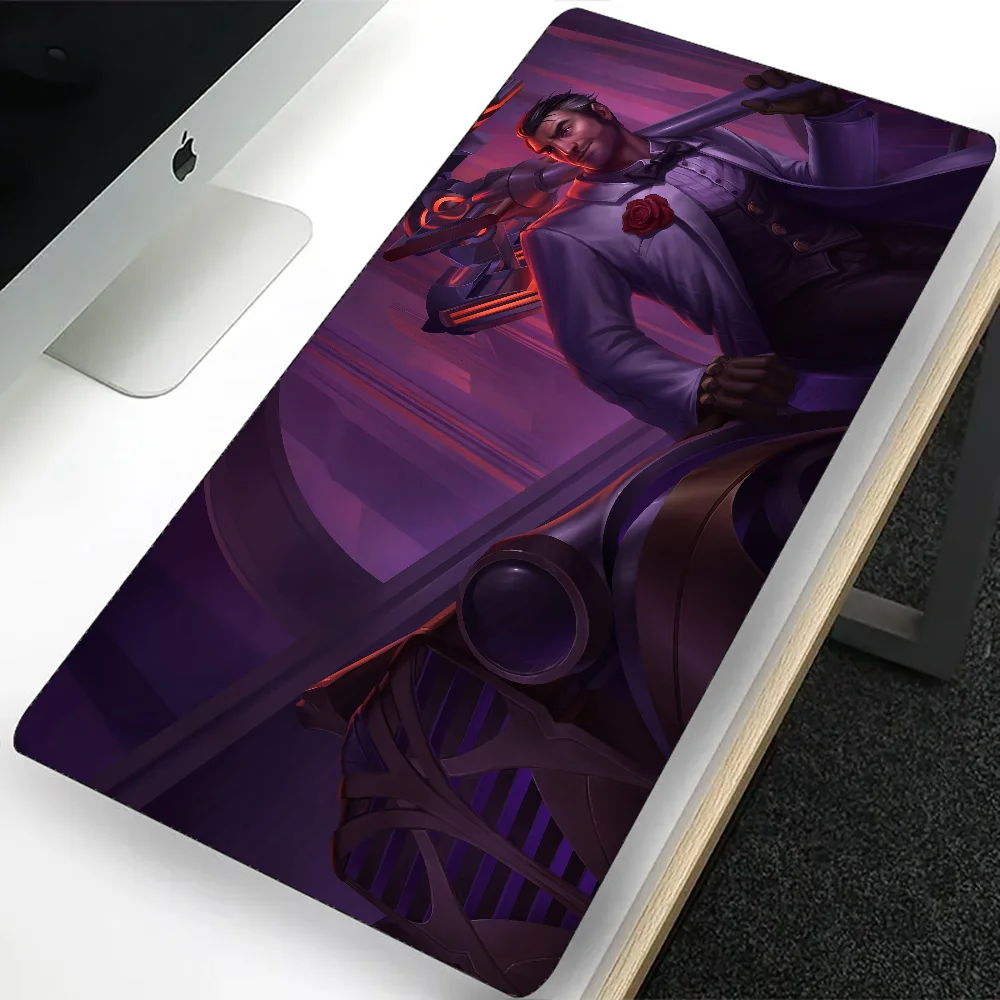 League of Legends Jayce Large Gaming Mouse Pad Computer Mousepad PC Gamer Laptop Mouse Mat Office Mausepad Keyboard Mat Desk Pad