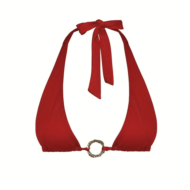 Summer Swimsuit Halter Women Sexy Two-pieces Bikini Set Triangle Beachwear Bathing Suit Female Sexy Swimsuits