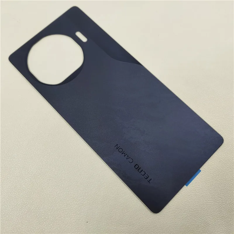 Tampa da bateria para tecno camon 30 pro cl8 vidro traseiro porta painel habitação caso peças de reparo