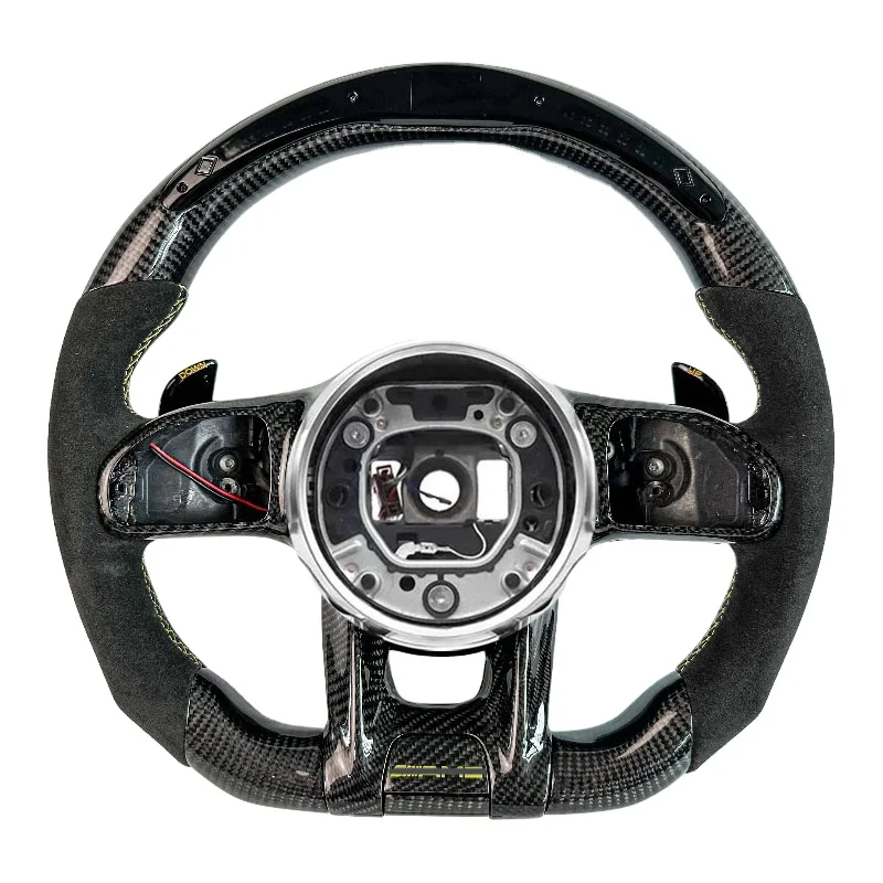 

Custom Carbon Fiber Steering Wheel for Mercedes Benz 809 AMGW204 W205 W212 W213