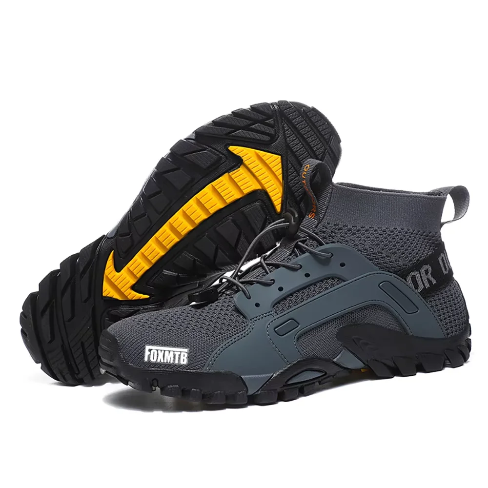 FOXMTB, zapatillas de deporte para bicicleta de montaña para hombre, botas de carreras antideslizantes, zapatos de Ciclismo de Carretera, calzado para motocicleta, Scarpe Bici Da Corsa