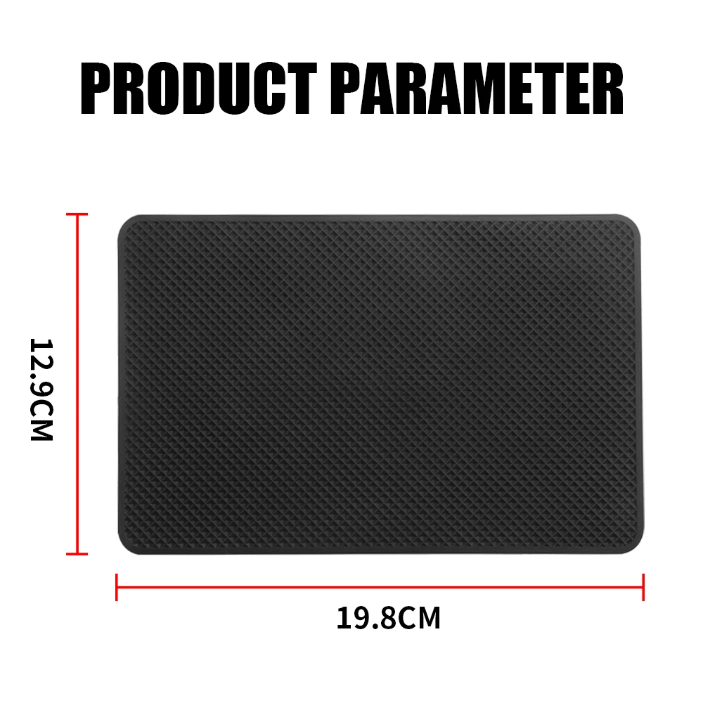 1PCS Car Dashboard Silicone Non Slip Mat Phone Holder Anti-skid Pad For Alfa Romeo Sportiva 156 Stelvio Giulia Giulietta 147 159