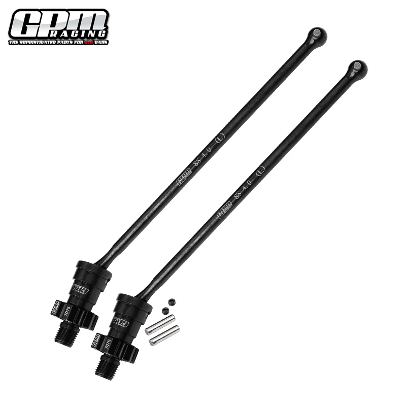 GPM Carbon Steel F/R Driveshaft & 7075 Alloy Hex For TRAXXAS XRT #7895 WideMaxx - Image 2