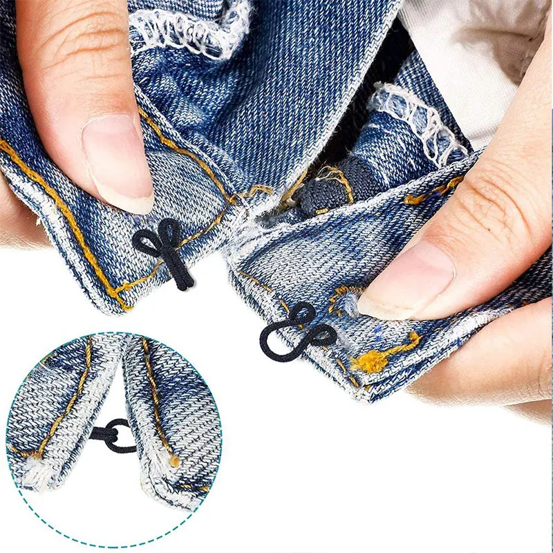 10pcs Invisible Garment Hook Clothes Trousers Buckle for DIY Sewing Underwear Bra Jeans Skirt Button Sewing Accessories