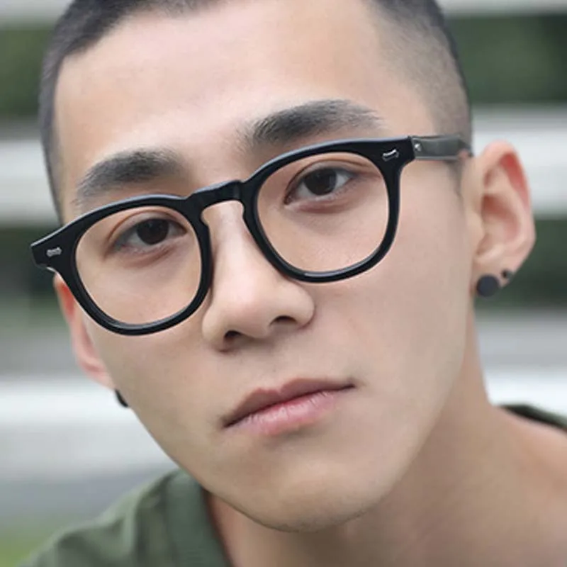 Elegant Transparent Lens Plain Eyeglasses Frame Male Female Brand Casual Square Glasses Men Women