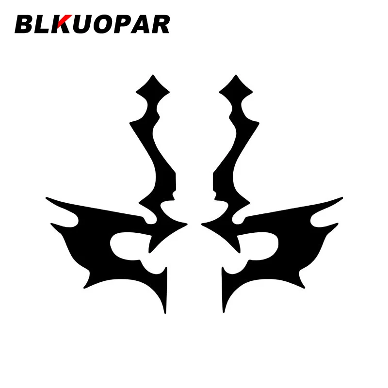 

BLKUOPAR Cartoon Lightning Hammer Car Stickers Vinyl Car Wrap Decal Scratch-Proof Creative Refrigerator Die-cut Graphics Styling